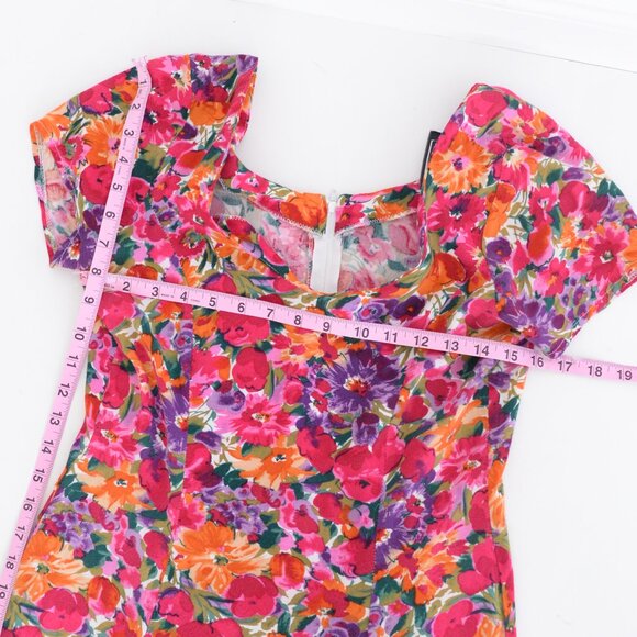 Floral Maxi Dress - Multicolor - Picture 5 of 14